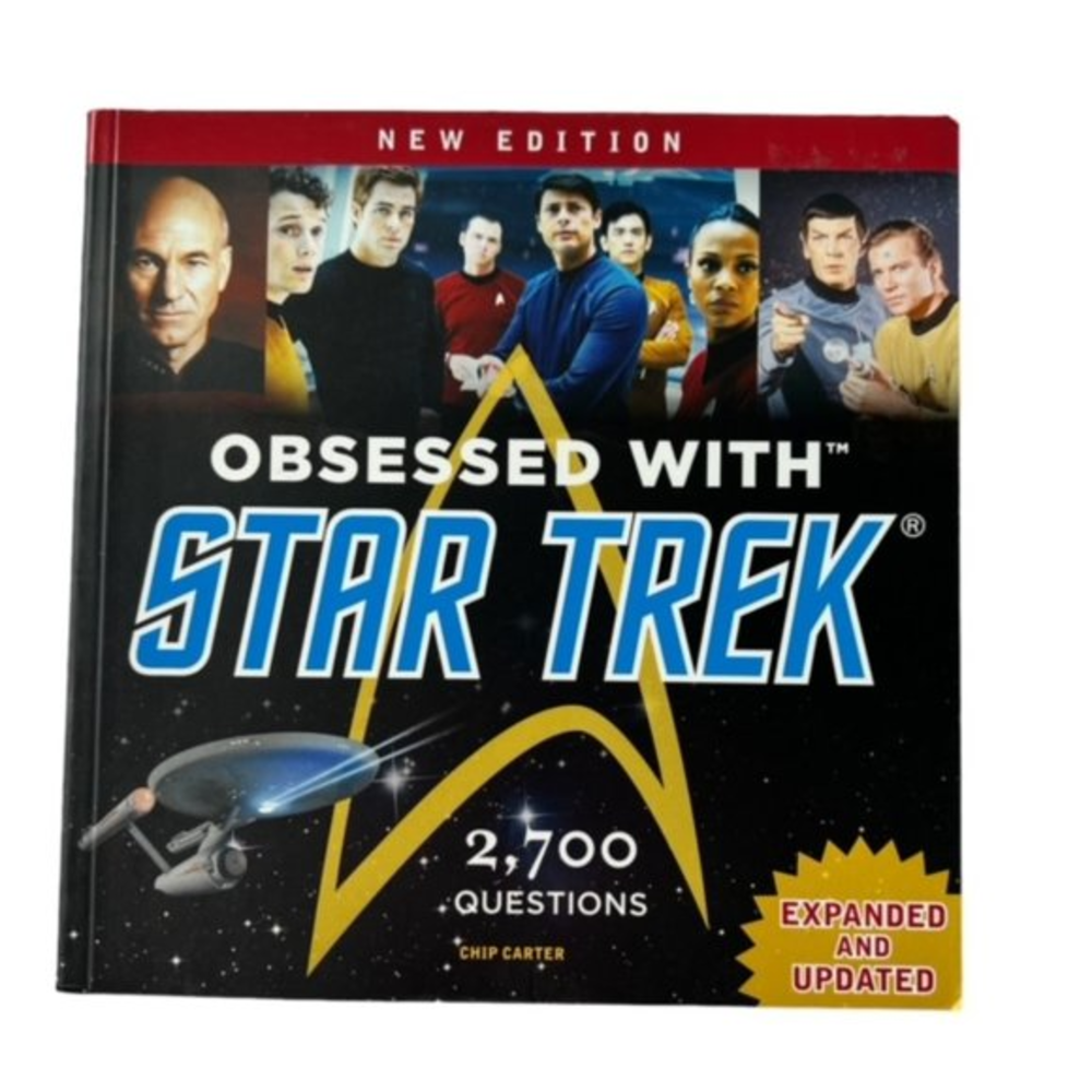 🔥 NEW “Obsessed with Star Trek” Book by Chip Carter‎ EXPANDED & UPDATED! [2018]